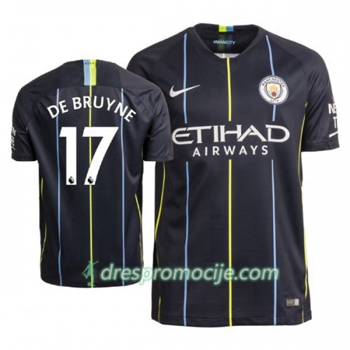 Manchester City Dres De Bruyne 17 Gostujući 2018/19 Kratkih Rukava Manchester City Dres De Bruyne 17 Gostujući 2018/19 Kratkih Rukava